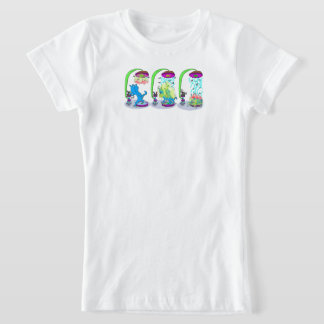 Teleportatie Syfy Schroef-up hond T-shirt