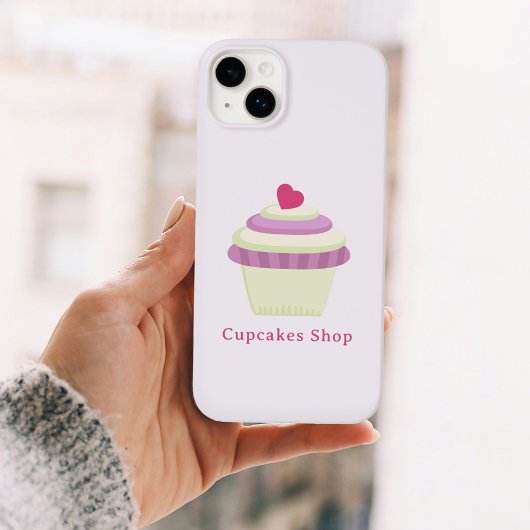 Telerhoesje met Cupcake iPhone Hoesje
