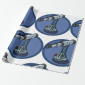  telescoop astronomie liefhebber sterrenkijken cadeaupapier (Uitgerold)