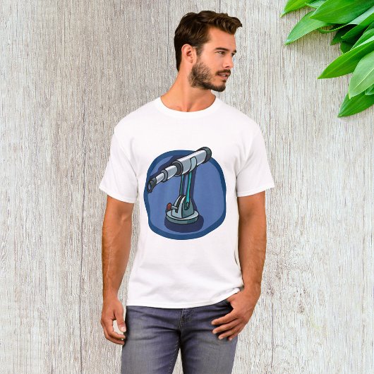  telescoop astronomie liefhebber sterrenkijken t-shirt