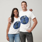  telescoop astronomie liefhebber sterrenkijken t-shirt (Unisex)
