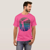 Telescoop Astronomie T-shirt (Voorkant volledig)