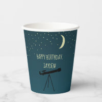 Telescoop en Night Sky Astronomie Thleed