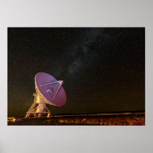 Telescoop Melkweg   San Agustin New Mexico Poster