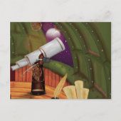 Telescoop Observatorium Briefkaart (Voorkant)