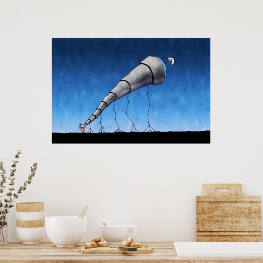 Telescoop Poster (Keuken)