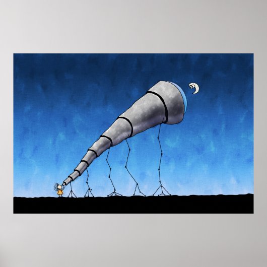 Telescoop Poster (Voorkant)