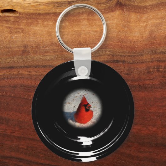 Telescoop Sleutelhanger voor mannelijke kardinaal (Voorkant)