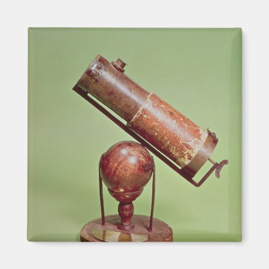 Telescoop van Sir Isaac Newton 1671 Magneet (Voorkant)
