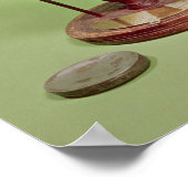 Telescoop van Sir Isaac Newton 1671 Poster (Hoek)