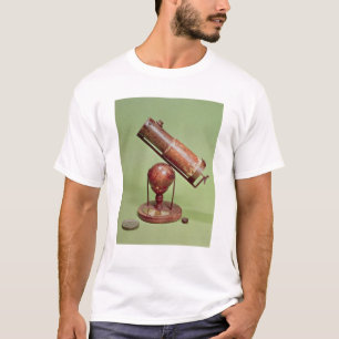 Telescoop van Sir Isaac Newton 1671 T-shirt