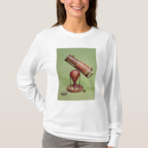 Telescoop van Sir Isaac Newton 1671 T-shirt