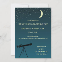 Telescoop, Verjaardagsfeestje Astronomie