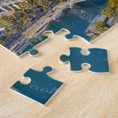 Telescope Eiffeltoren Parijs. Legpuzzel (Zijkant)