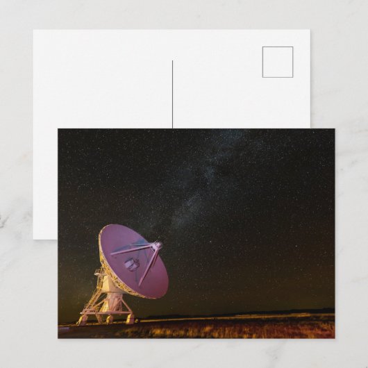 Telescope Milky Way | San Agustin New Mexico Briefkaart (Voorkant / Achterkant)