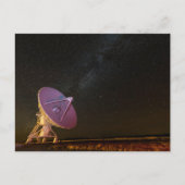 Telescope Milky Way | San Agustin New Mexico Briefkaart (Voorkant)