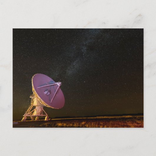 Telescope Milky Way | San Agustin New Mexico Briefkaart (Voorkant)