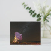Telescope Milky Way | San Agustin New Mexico Briefkaart (Staand voorkant)