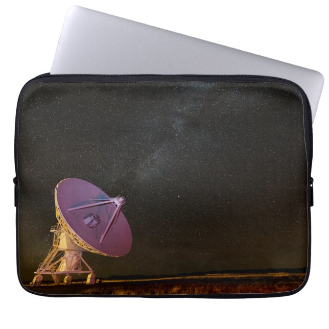 Telescope Milky Way | San Agustin New Mexico Laptop Sleeve (Voorkant)