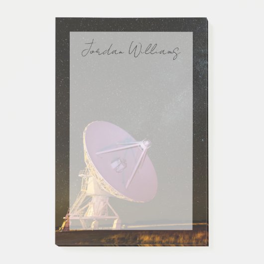 Telescope Milky Way | San Agustin New Mexico Post-it® Notes (Voorkant)