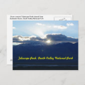 Telescope Peak in Death Valley Briefkaart (Voorkant / Achterkant)