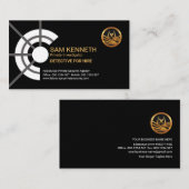 Telescopic Eye Pistool Scope Private Investigation Visitekaartje (Voorkant / Achterkant)