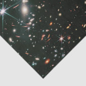 Telescopische Deep Space Galaxies Sterren Naadloos Tissuepapier (Detail)