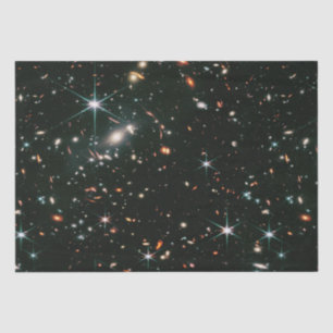 Telescopische Deep Space Galaxies Sterren Naadloos Tissuepapier