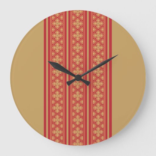 Telet Cross Pendant Grote Klok (Voorkant)