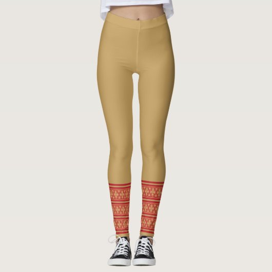 Telet Cross Pendant Leggings (Voorkant)