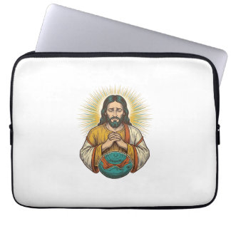 Teleurgestelde Jezus Gedeflateerde Bal Gym Mislukt Laptop Sleeve