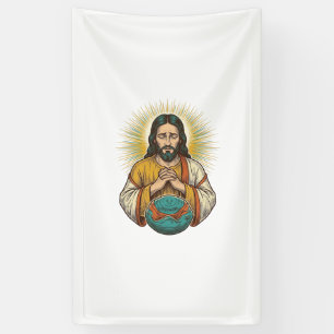 Teleurgestelde Jezus Gedeflateerde Bal Gym Mislukt Spandoek