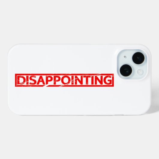 teleurstellend stempel Case-Mate iPhone case (Achterkant (horizontaal))