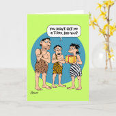 Teleurstellend verjaardagscadeau kaart (Gele Bloem)