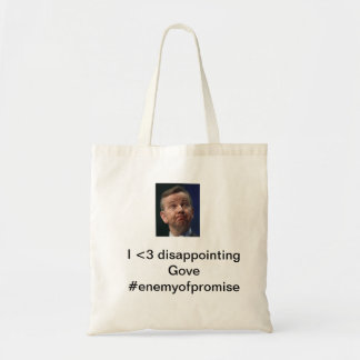 teleurstellende Gove Tote Bag