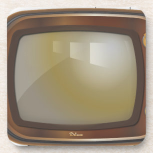 Televisie Bier Onderzetter