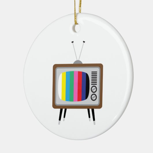 televisie keramisch ornament (Links)
