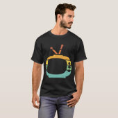 Televisie Kunst WerkV grappig T-shirt (Voorkant volledig)