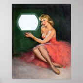 Televisie omhoog poster (Voorkant)