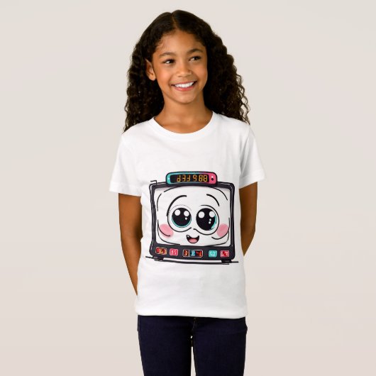 Televisie Smile Design T-shirt (Voorkant volledig)