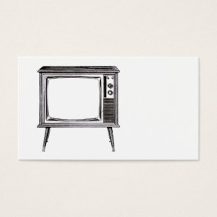 Televisie TV Set Retro Floor Console Visitekaartjes