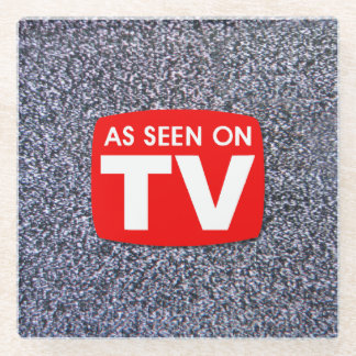 Televisie TV Ster Glazen Onderzetter