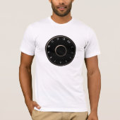  Televisie VHF Dial T-Shirt (Voorkant)