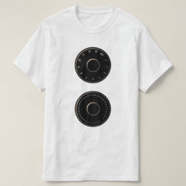 Televisie VHF/UHF Dial T-Shirt