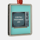  televisieset met statisch scherm metalen ornament (Rechts)