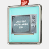  televisieset met statisch scherm metalen ornament (Links)