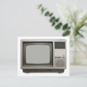  televisietoestel briefkaart (Staand voorkant)