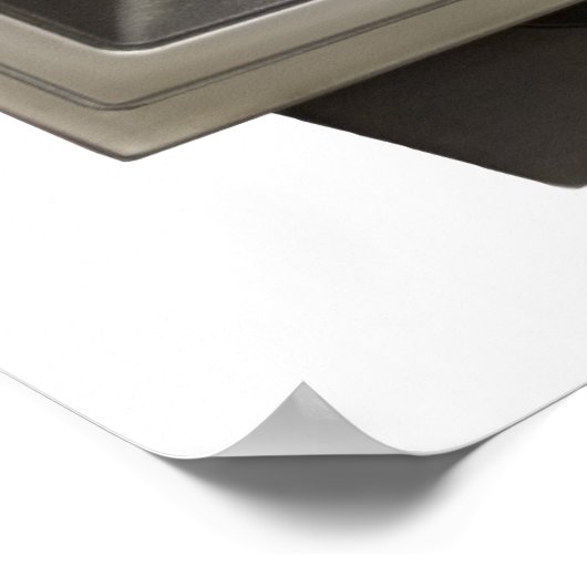  televisietoestel poster (Hoek)