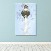 Televisietoren Berlijn Canvas Afdruk (Insitu (Houten vloer))