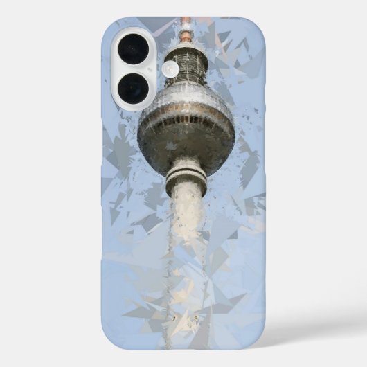 Televisietoren Berlijn Case-Mate iPhone Case (Achterkant)